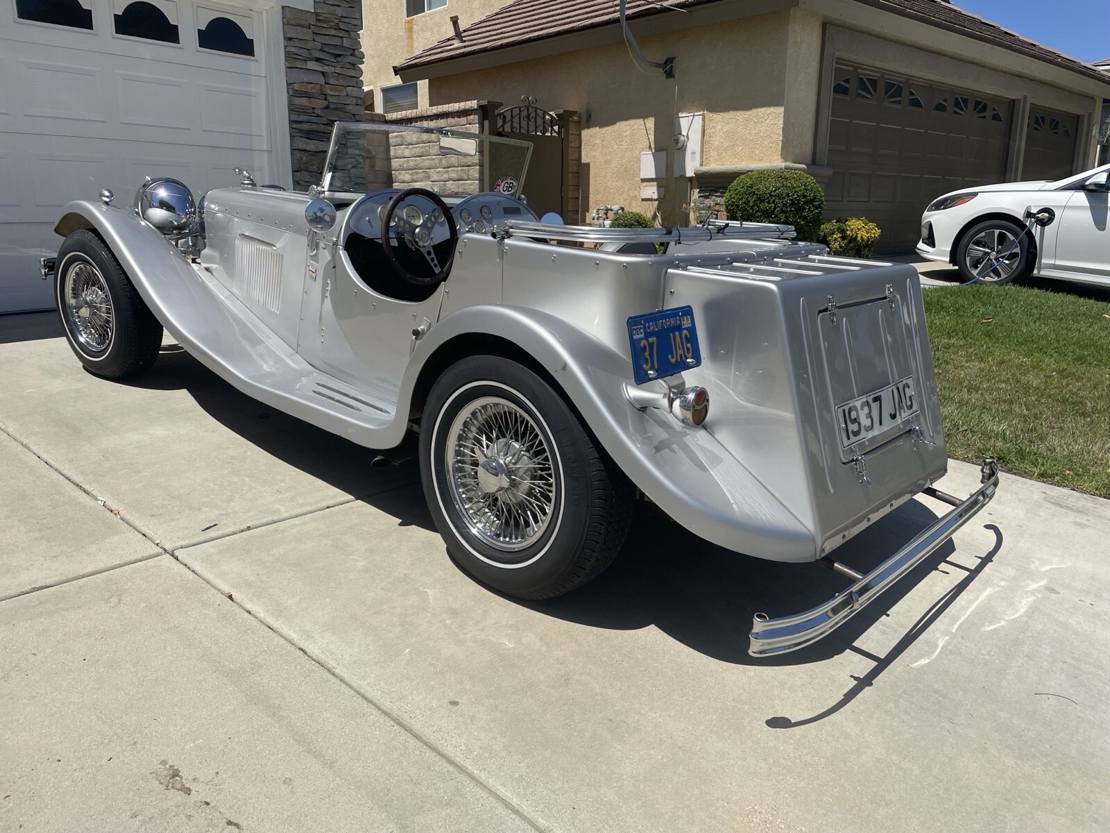 1937 Jaguar SS 100 2700 roadster - photo 8