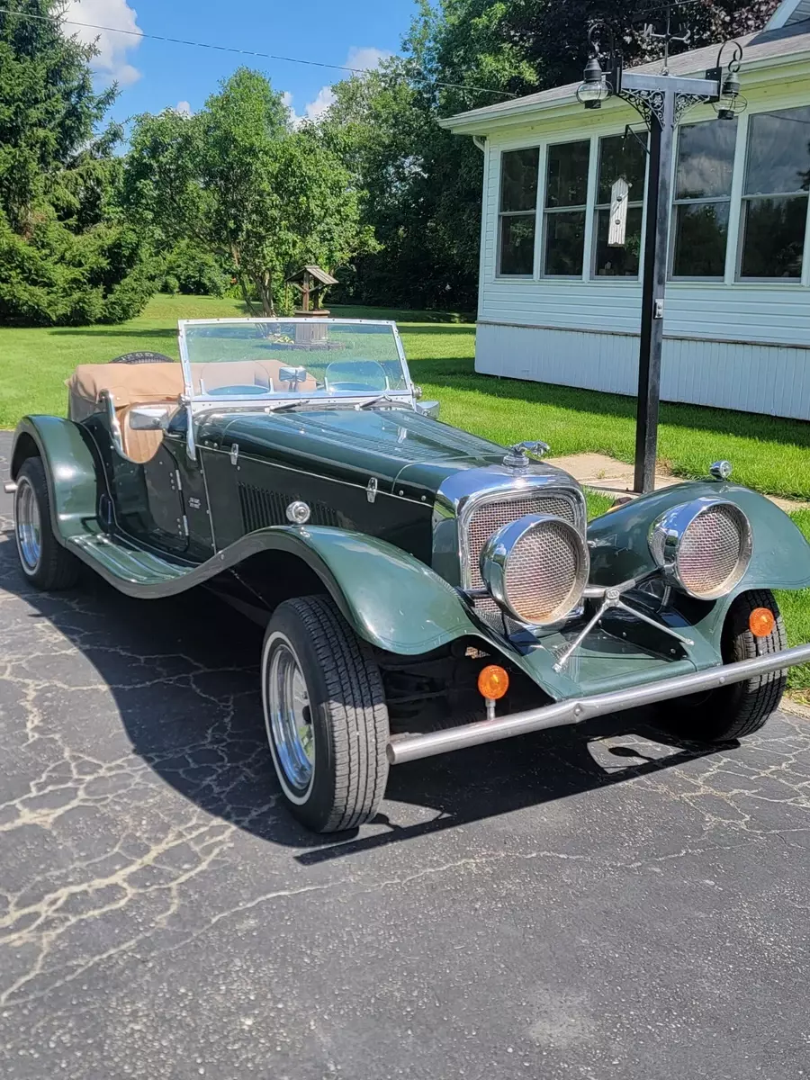 1937 Jaguar SS100 replica, kit car with 2.3 ford motor 1937 Jaguar SS100 replica