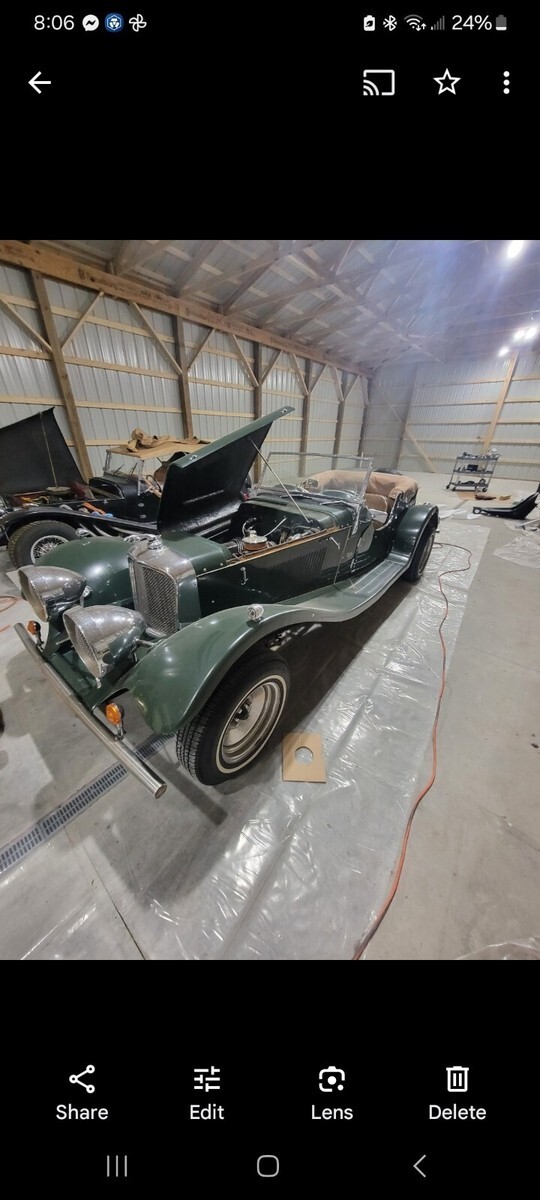 1937 Jaguar SS100 replica - photo 6