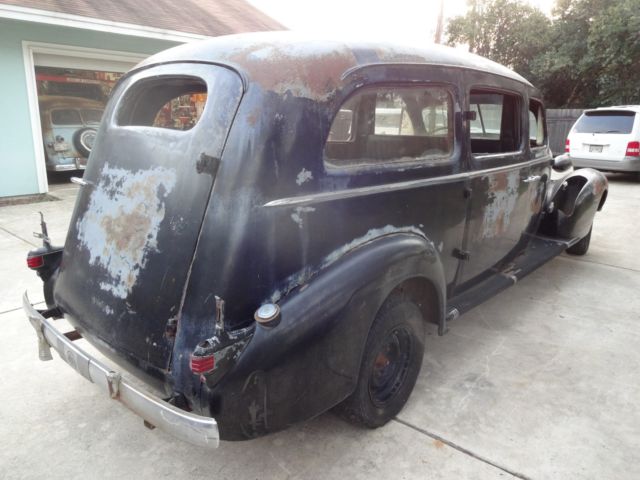 1937 LaSalle / Cadillac G80 Limousine (full window) Combination Hearse - photo 3