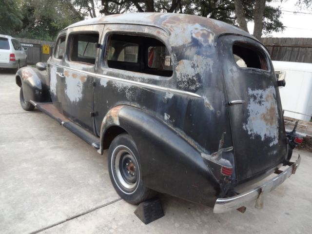 1937 LaSalle / Cadillac G80 Limousine (full window) Combination Hearse - photo 5