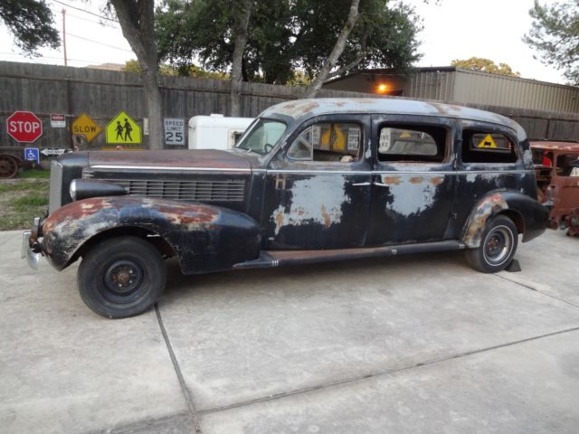 1937 LaSalle / Cadillac G80 Limousine (full window) Combination Hearse - photo 6