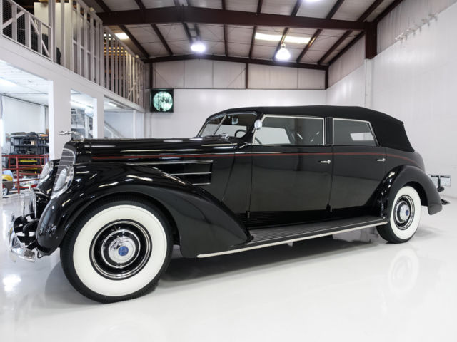 1937 Lincoln Model K 363-B | Displayed at the National Automobile Museum 1937 Lincoln Model K 363-B Convertible Sedan by LeBaron