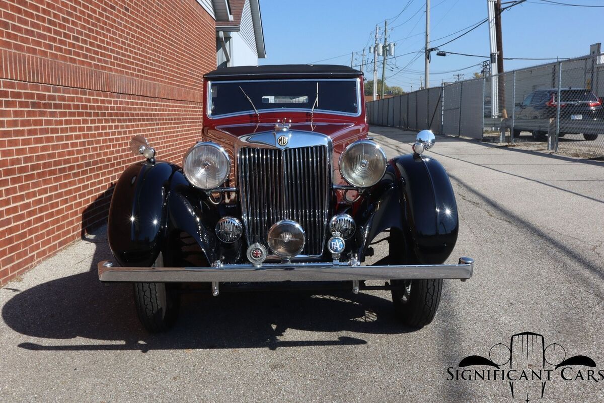 1937 MG SA Tickford Drophead Coupe - photo 10