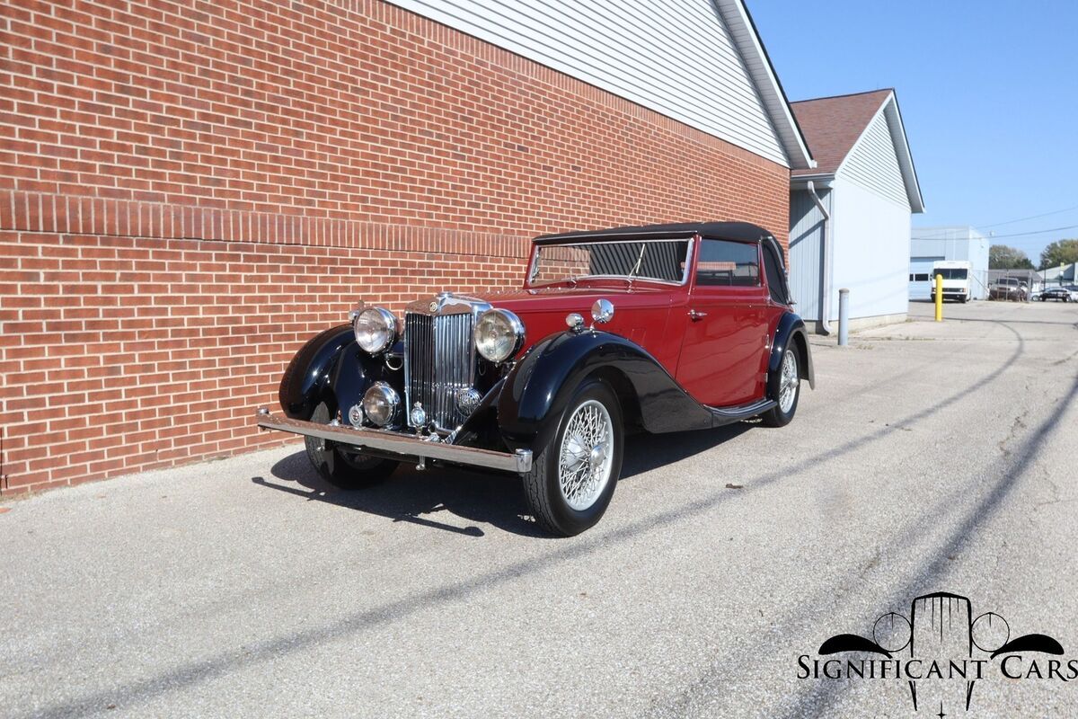 1937 MG SA Tickford Drophead Coupe - photo 11