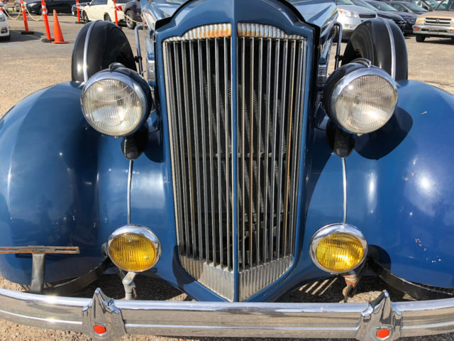 1937 PACKARD 1091CD One Twenty Deluxe Touring Sedan 138" 1937 Packard Model 1-38 Deluxe Touring
