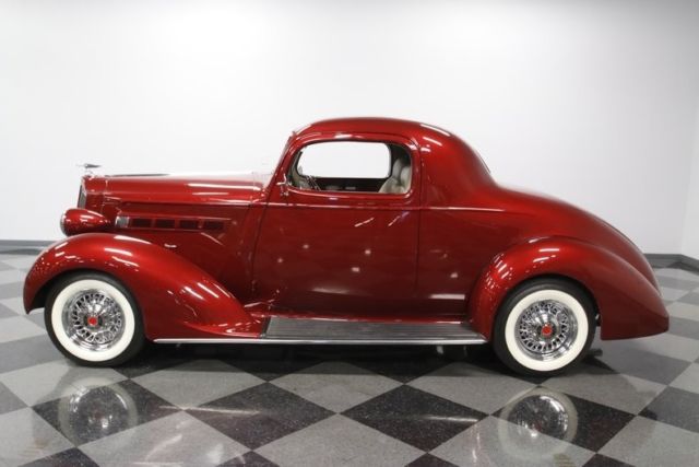 1937 Packard 115 Business Coupe Restomod - photo 3