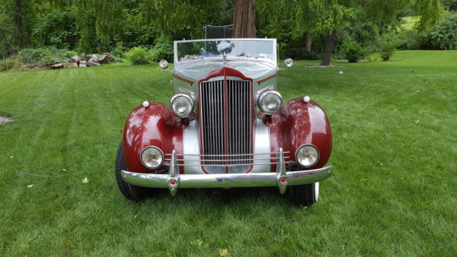1937 Packard 2 DOOR CONVERTIBLE/ RUMBLE SEAT