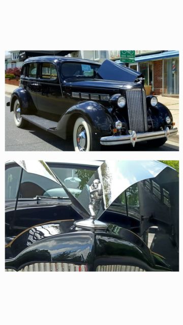 1937 Packard 120 4-door Sedan with rear suicide doors Original Chrome!