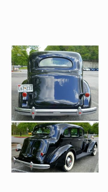 1937 Packard 120 4-door Sedan with rear suicide doors Original Chrome! - photo 5