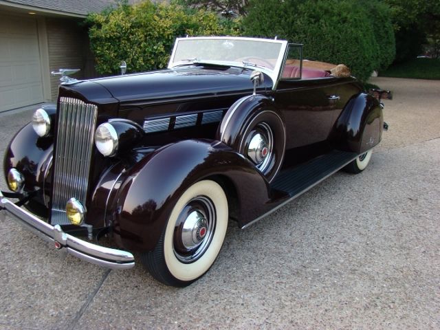 1937 Packard 120C Convertible Coupe Roadster with Rumble Seat 1937 Packard 120C Convertible Coupe