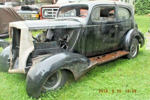 1937 Packard Model 115-C 2 DOOR SOLID PROJECT!
