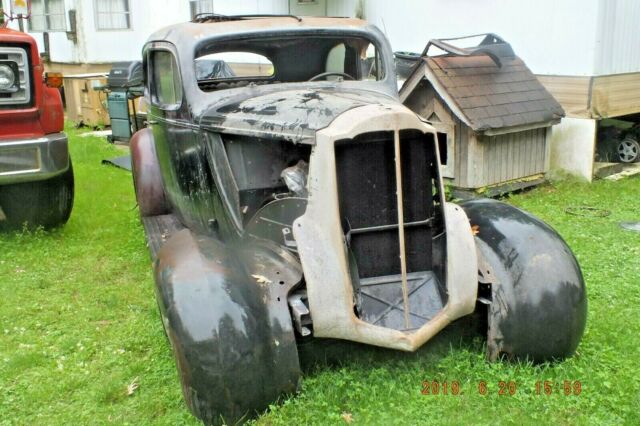 1937 Packard Model 115-C 2 DOOR SOLID PROJECT! - photo 3