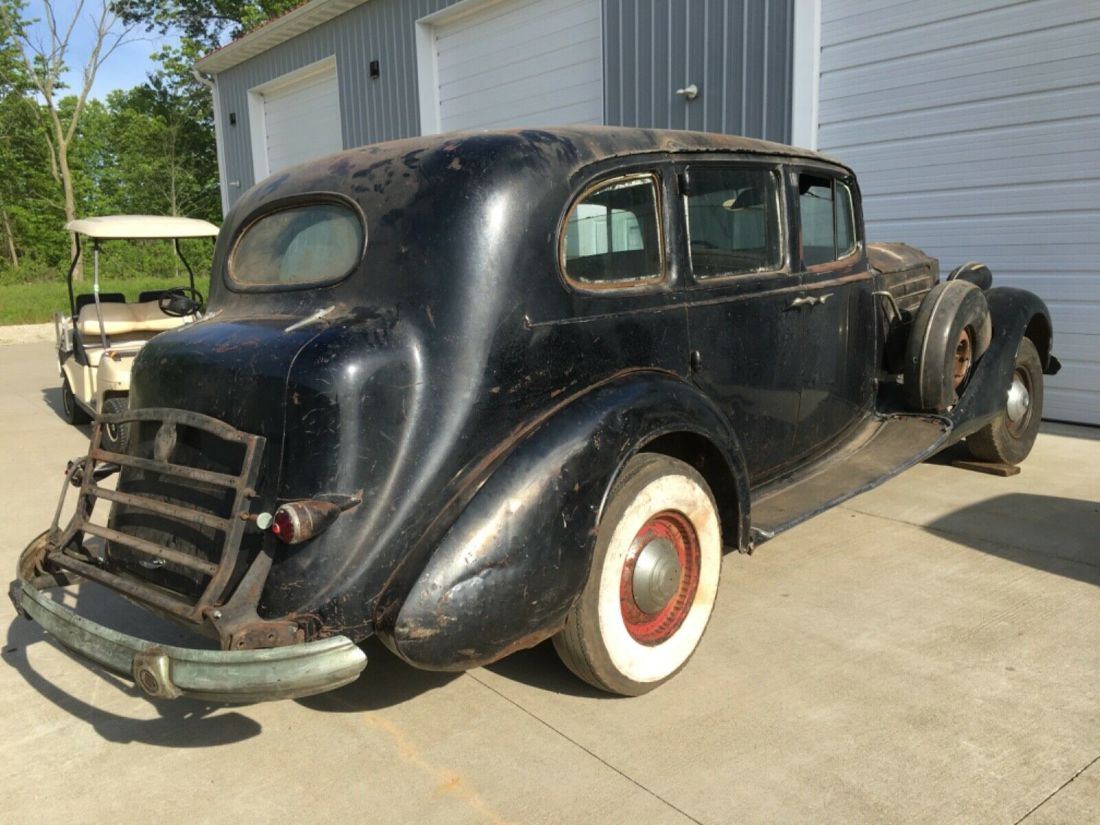 1937 Packard “Barn Find” V12 1508 Touring Limousine 144” W.B. - photo 3