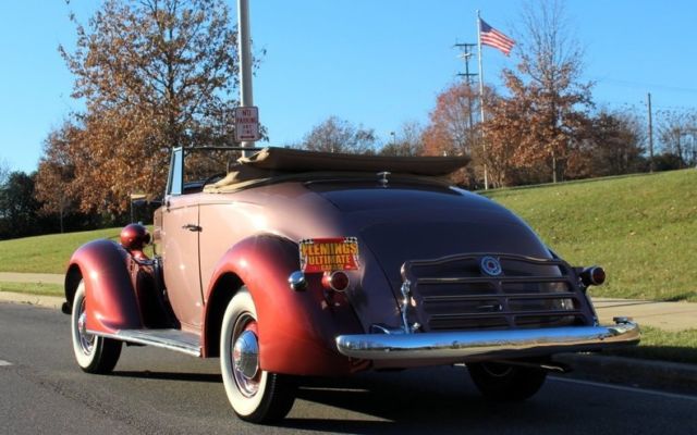 1937 PACKARD CONVERTIBLE RUMBLE SEAT -- - photo 10