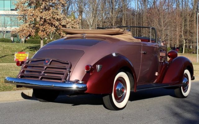 1937 PACKARD CONVERTIBLE RUMBLE SEAT -- - photo 12