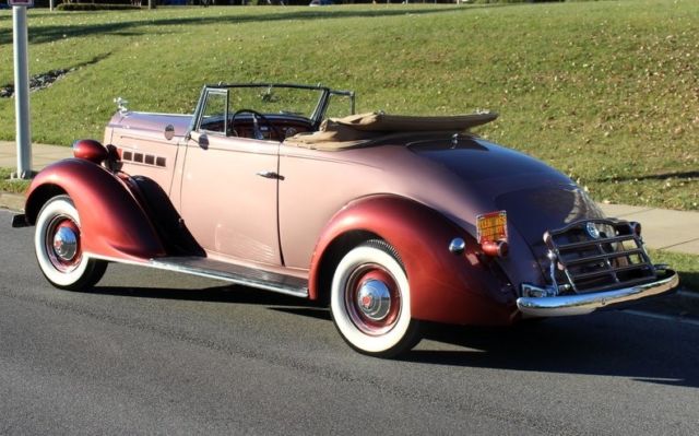 1937 PACKARD CONVERTIBLE RUMBLE SEAT -- - photo 3