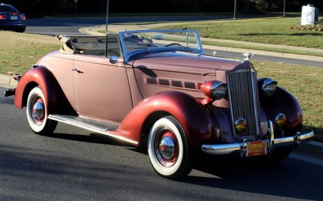 1937 PACKARD CONVERTIBLE RUMBLE SEAT -- - photo 7