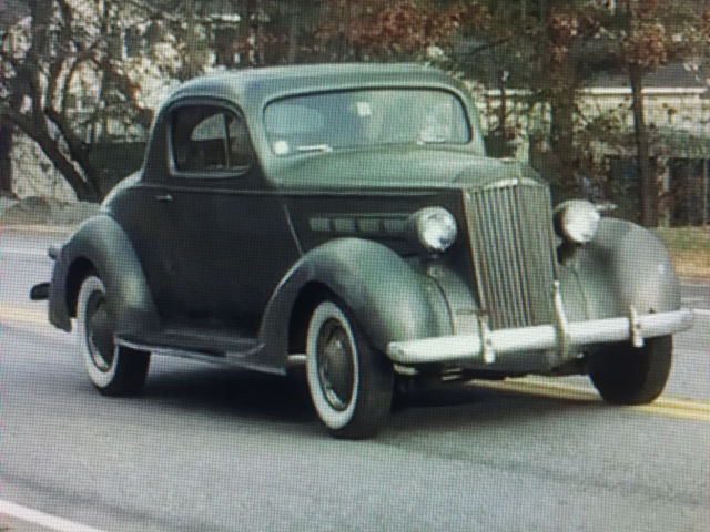 1937 Packard Model 115-C 3 window coupe hydraulic brakes - photo 3