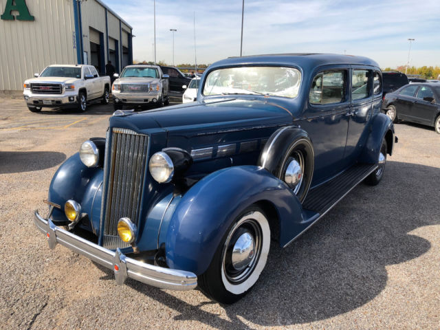 1937 PACKARD Model 138-CD, Body 1091CD, One Twenty Deluxe Touring Sedan 138" 1937 Packard Model 1-38 Deluxe Touring