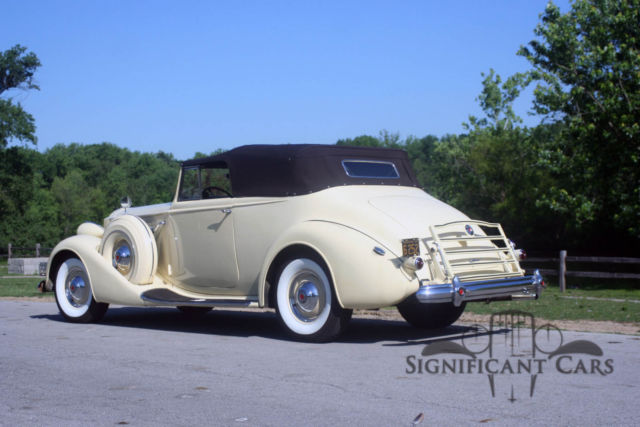 1937 Packard Super Eight Convertible Victoria - photo 2