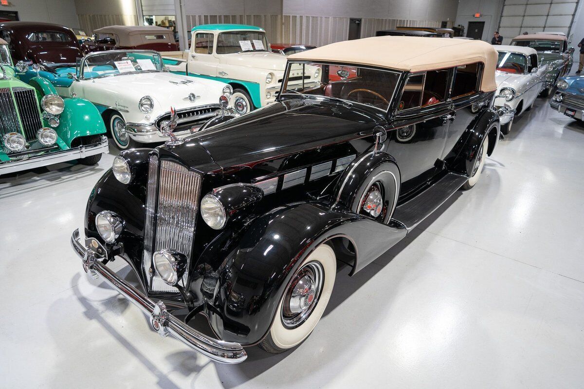 1937 Packard Super Eight Convertible Sedan - Ellingson Motorcars 1937 Packard Super Eight Convertible Sedan