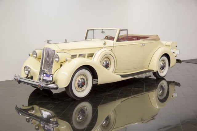 1937 Packard Super Eight Convertible Victoria 1937 Packard Model 1501 Super Eight Convertible Victoria