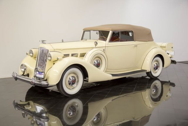 1937 Packard Model 1501 Super Eight Convertible Victoria - photo 2