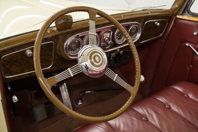 1937 Packard Model 1501 Super Eight Convertible Victoria - photo 8