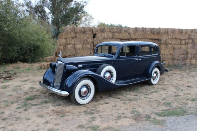 1937 Packard Twelve 1508 Divider-Window Limousine 1937 Packard Model 1508