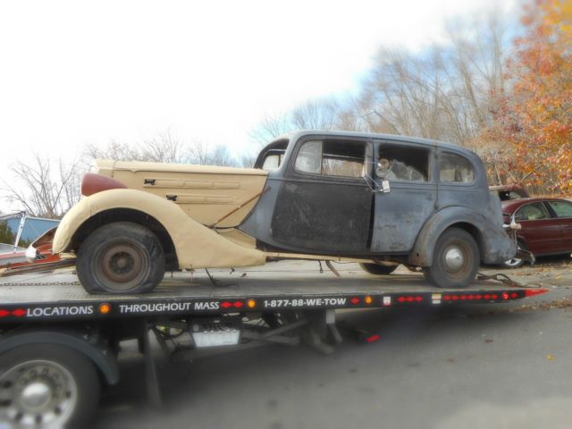 1937 Packard Twelve 7 pass lwb sedan 1937 Packard Model 1508 broadcloth