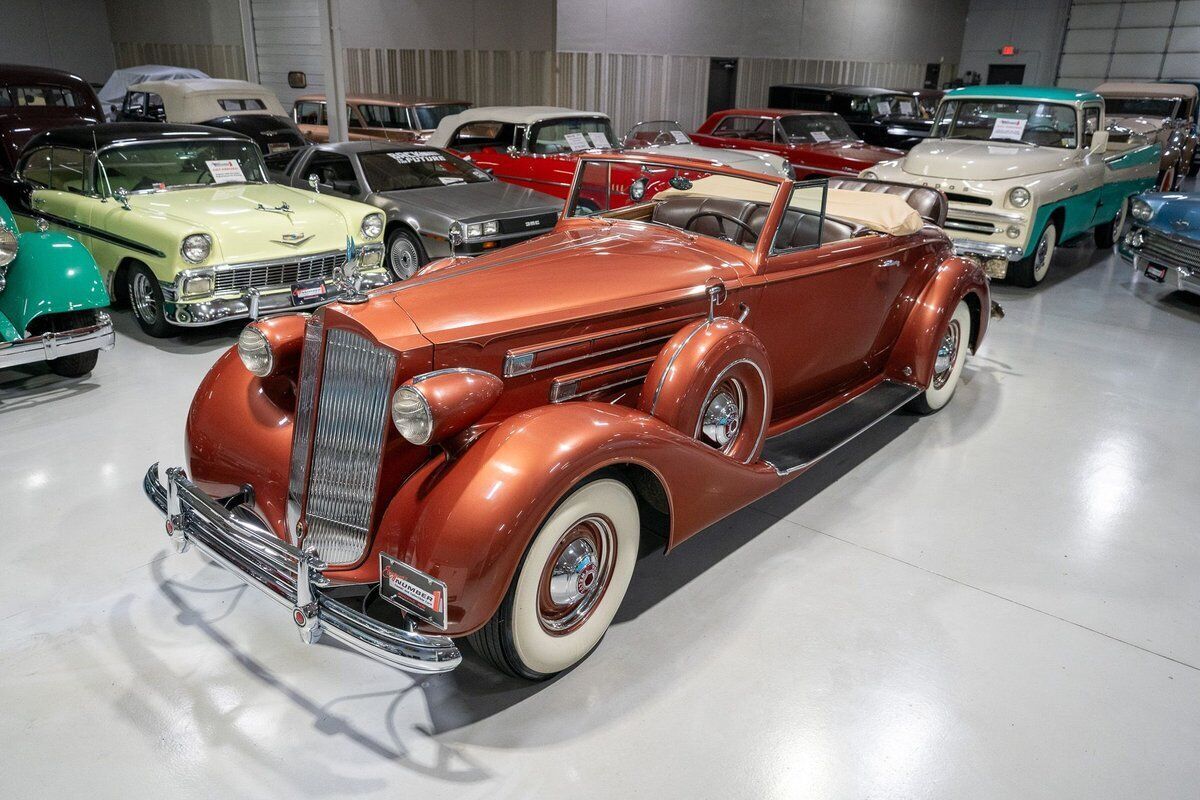 1937 Packard Twelve - Ellingson Motorcars 1937 Packard Twelve Model 1507-1039 Coupe-Roadster