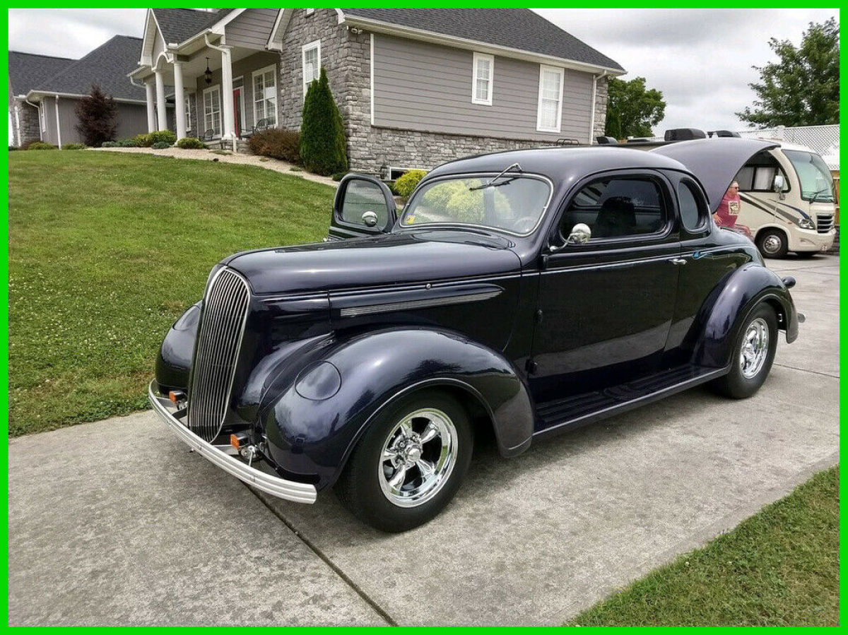 1937 Plymouth 5-Window Business Coupe Classic 350 V8 15k MIles On Build 1937 Plymouth 5-Window Business Coupe