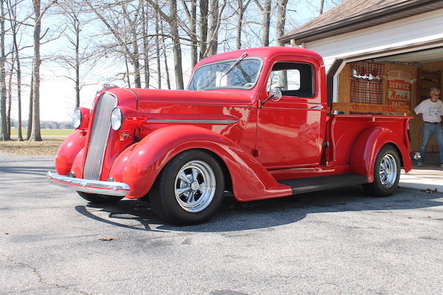 1937 Plymouth PT-50 Pick Up Red 302 V8 auto 9 inch rear 1937 Plymouth Other