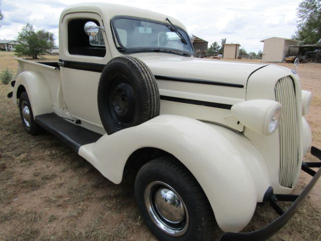 1937 Plymouth PT50 Pickup Truck With Mercedes Turbo Diesel Motor/Auto Trans 1937 Plymouth PT-50