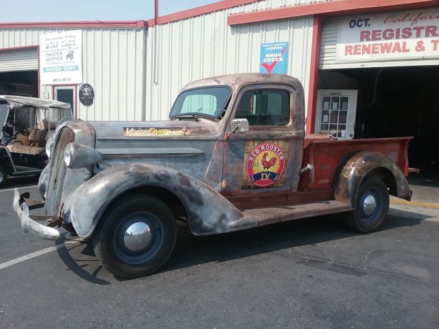 1937 Plymouth Truck in California Mostly original Runs and drives Rat Rod patina 1937 Plymouth Other