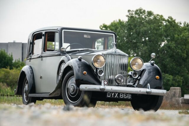 1937 Rolls Royce 25/30 Windovers Sedan with Sunroof 1937 Rolls-Royce 25/30