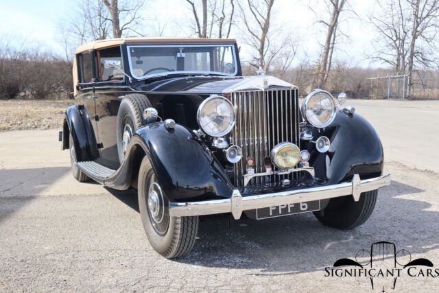 1937 Rolls Royce Phantom III Cabriolet Deville by Hooper Spectacular Car 1937 Rolls-Royce Phantom III Cabriolet DeVille