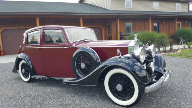 1937 Rolls Royce Saloon 25/30 Thrupp and Maberly RHD Beautiful Elegance 1937 Rolls-Royce Other