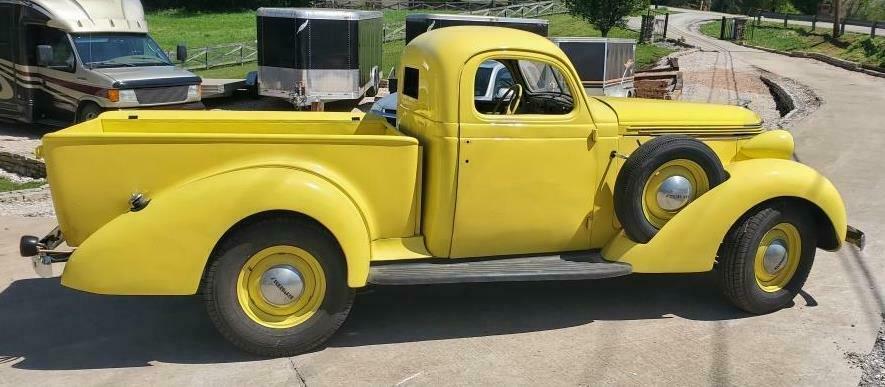 1937 Studebaker J5 Coupe Express 1/2 ton truck - restore started - 85% completed 1937 Studebaker J5