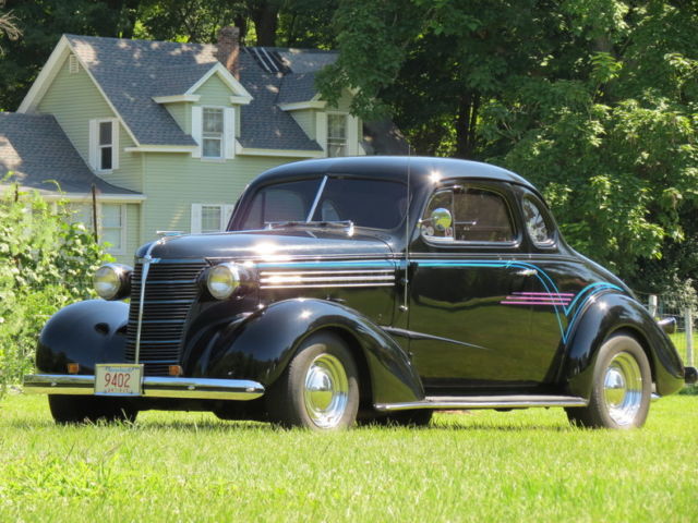 1938 Business Coupe Hot Rod Master Deluxe AC Power Steering & Brakes 1938 Chevrolet Master Deluxe