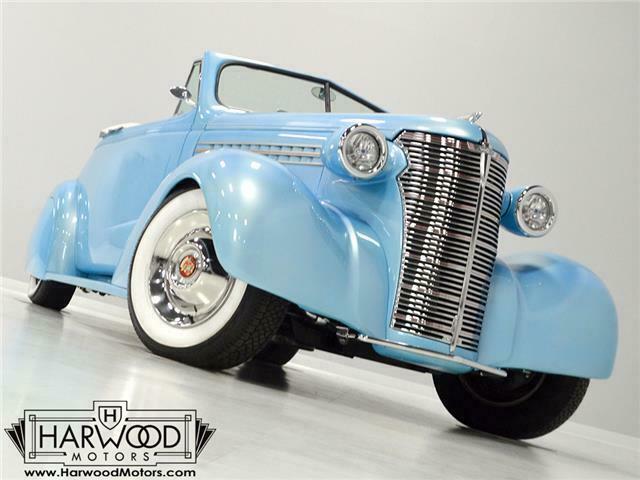 1938 Chevrolet Master Deluxe 2563 Miles Light Blue 350 cubic inch V8 4-speed a 1938 Chevrolet Master Deluxe --