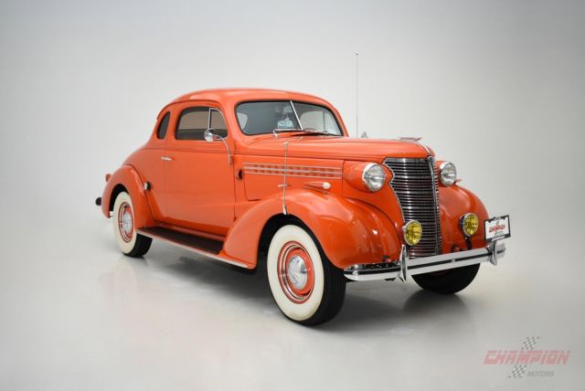 1938 Chevrolet Master Deluxe Street Rod 43364 Miles Orange 3 SPEED MANUAL 1938 Chevrolet Master Deluxe Street Rod