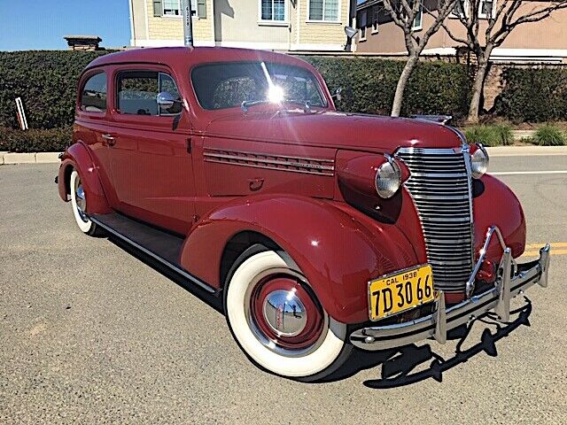 1938 Chevrolet Master Deluxe Town Sedan 1938 Chevrolet Master Deluxe Two Door Sedan