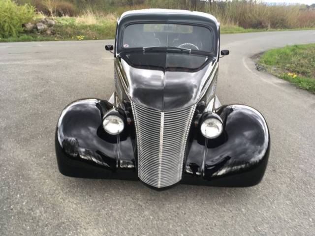 1938 Chevrolet Street Rod turbo charged V-6 5980 Miles Black Coupe V6 Syclone tu 1938 Chevrolet Other turbo charged V-6