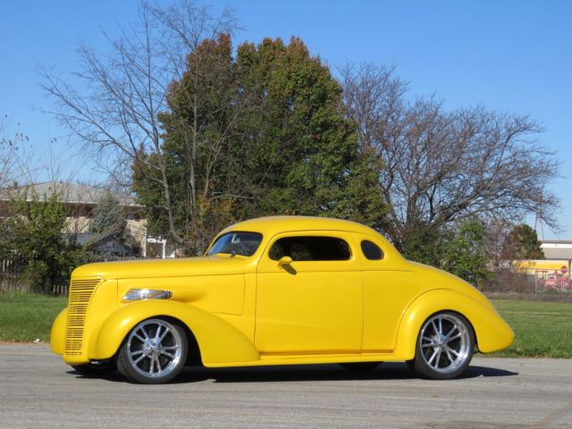 1938 CHEVY-STEEL BODY-TOTAL CUSTOM-100 MILES ON BUILD-B&M BLOWER-1 OF A KIND! 1938 Chevrolet Other