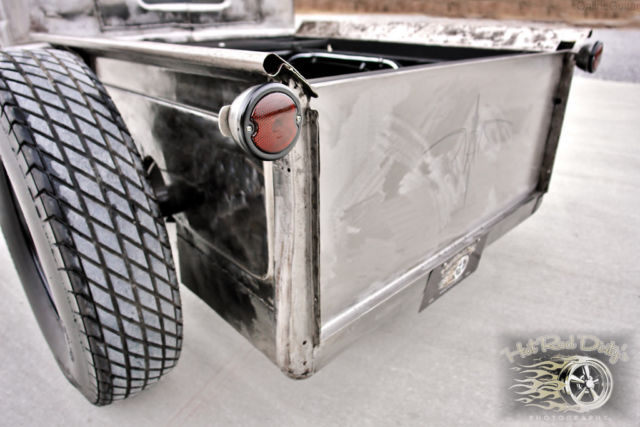 1938 Ford Model A Hot Rod Bare Metal Street Rat Rod Chopped - photo 11