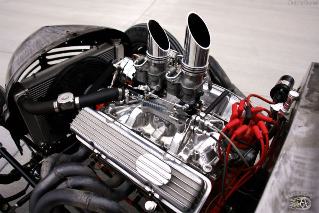 1938 Ford Model A Hot Rod Bare Metal Street Rat Rod Chopped - photo 12