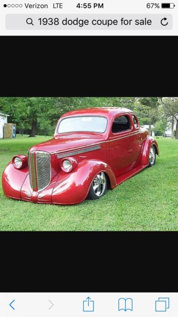 1938 dodge coupe street rod 1938 Dodge Other