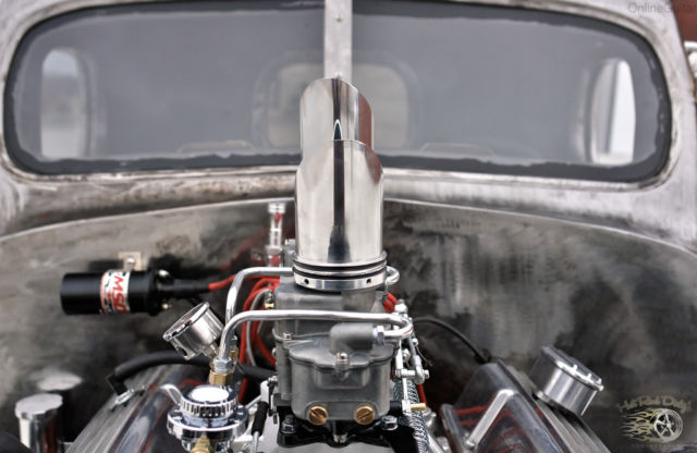 1938 Ford Model A Hot Rod Bare Metal Street Rat Rod Chopped - photo 11